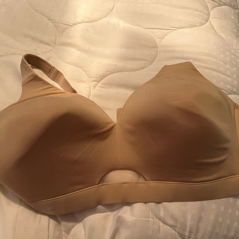 Cacique Comfort Bliss Bra, Beige 46D